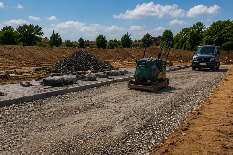 Pflasterarbeiten – Wege und Terrassen